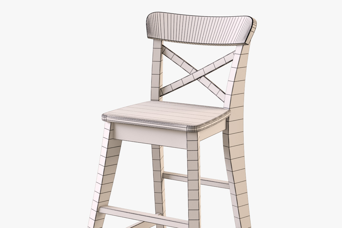 Junior Chair Ingolf, a Furniture 3D Model by Markelos (Photo 8 of 14)