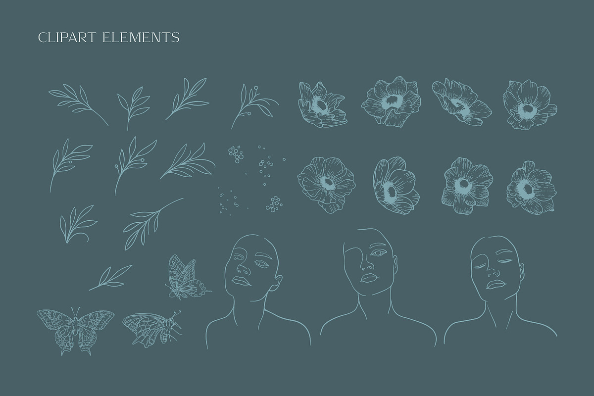 Spring Collection, a Background Graphic by Anna's Lettering (Photo 4 of 14)
