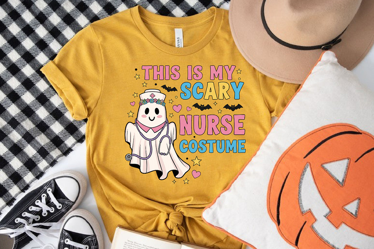 This is My Scary Nurse Costume PNG, an Illustration by Libby Wishes (Photo 6 of 6)