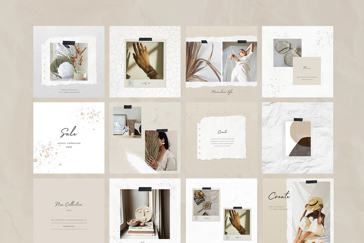 CANVA & PS /  Camellia Social media, a Social Media Template by Simple có (Photo 10 of 10)
