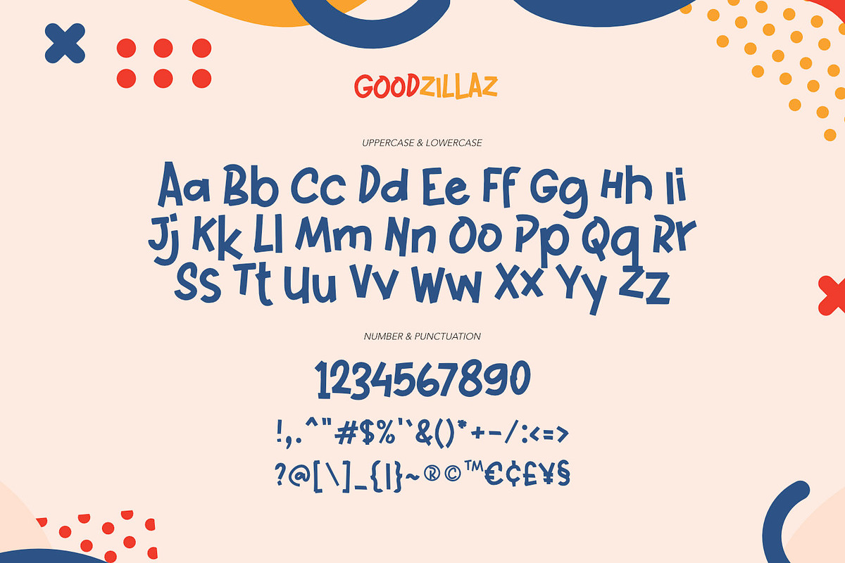 Goodzillaz - Kids Type, a Font by ikiiko (Photo 6 of 8)