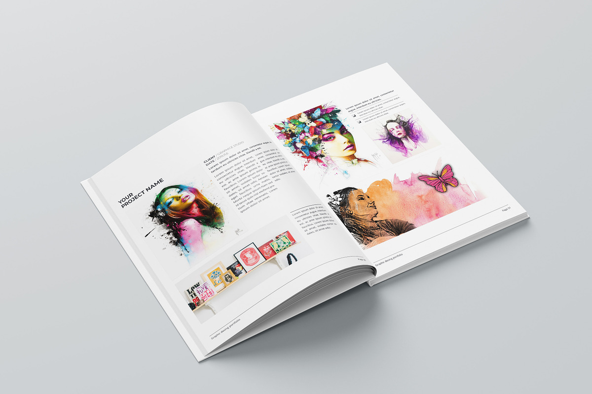 Portfolio Design, a Brochure Template by obidullah_01 (Photo 17 of 17)
