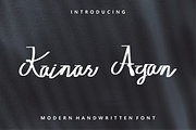 Kainar agan font, a Script Font by VectorCraft (Thumbnail 1 of 4)
