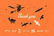 Retro Halloween Design Kit, a Seasonal Illustration by Retro Machine (Thumbnail 15 of 15)