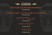 Master Rough Blackletter Typeface, a Blackletter Font by alit design (Thumbnail 13 of 17)