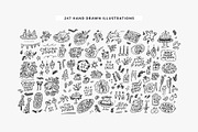 Christmas Feast | Hand drawn clipart, a Seasonal Illustration by Favete Art (Thumbnail 2 of 10)