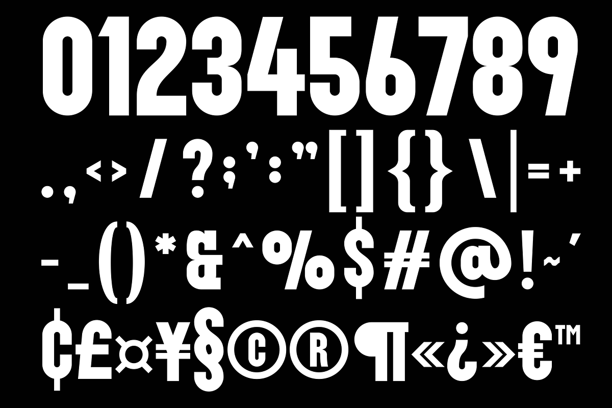 Pollard - A Modern Condensed, a Sans Serif Font by Marvadesign (Photo 6 of 7)