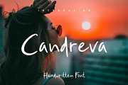 Candreva Handwritten Font, a Handwritten Font by Signatoro (Thumbnail 1 of 6)