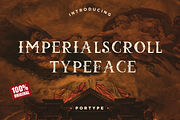 Imperialscroll - The kingdom, a Blackletter Font by portype (Thumbnail 1 of 9)