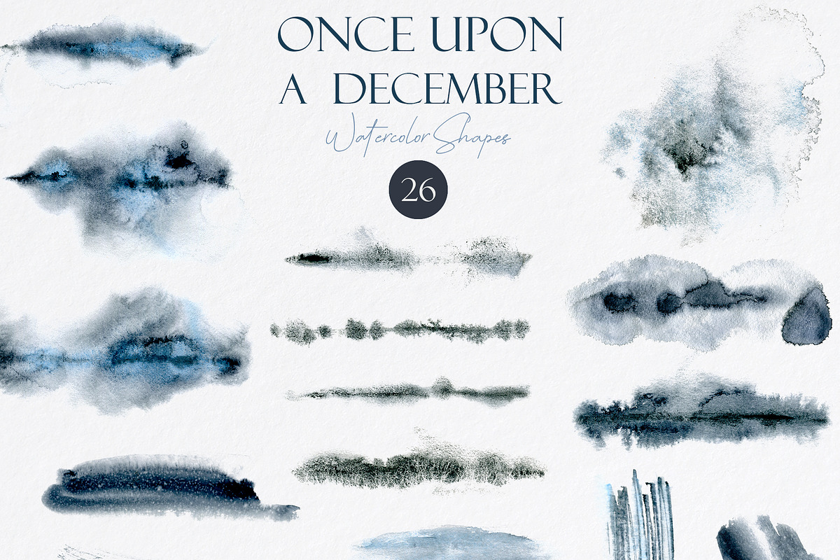 Watercolor Winter Clipart Landscape, an Object Graphic by NataliArkushArt (Photo 18 of 20)