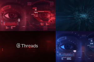 High Tech Logo Eye After Effects