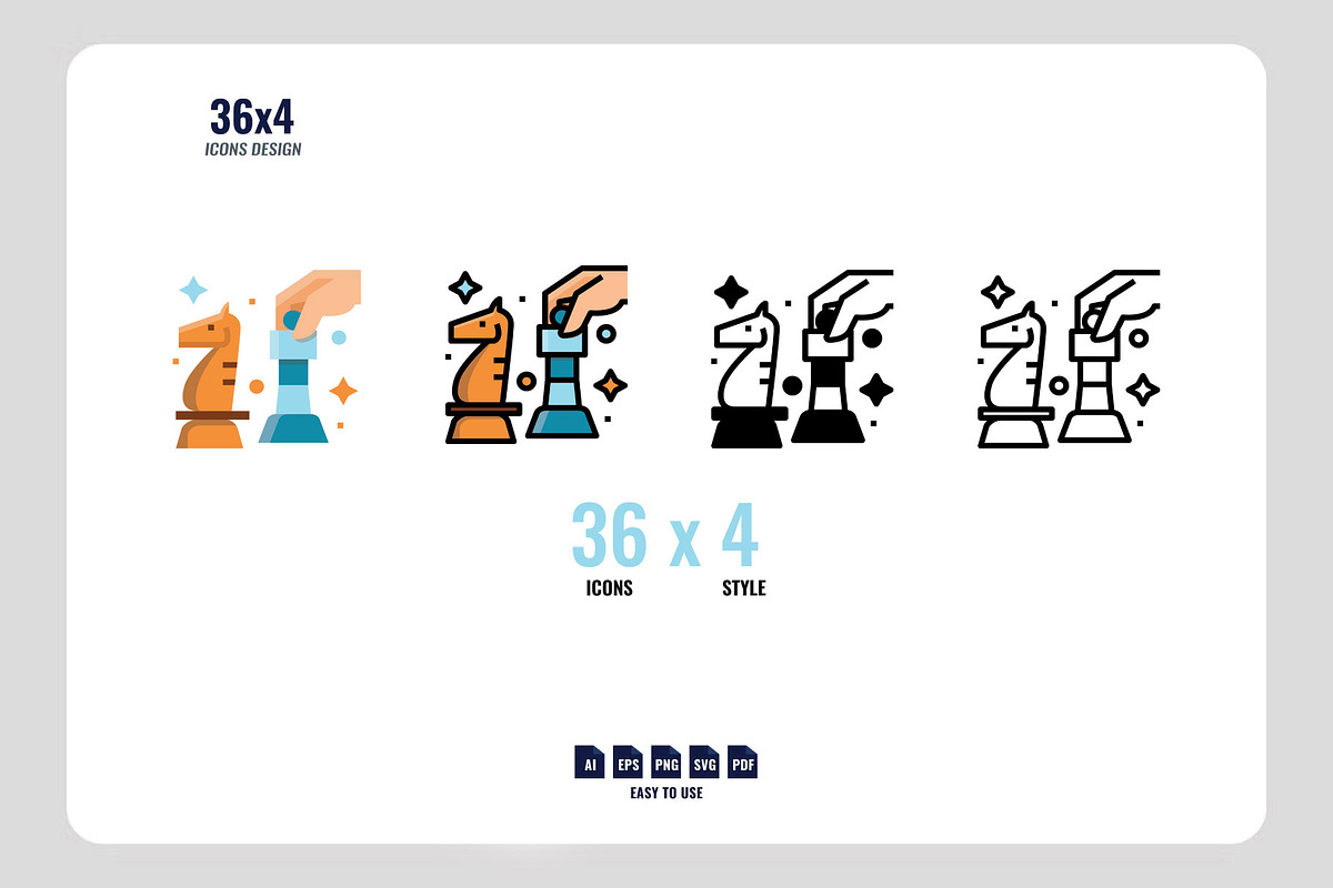 144 Hobbies icon set, an Outline Icon by Foxyard studio (Photo 2 of 6)