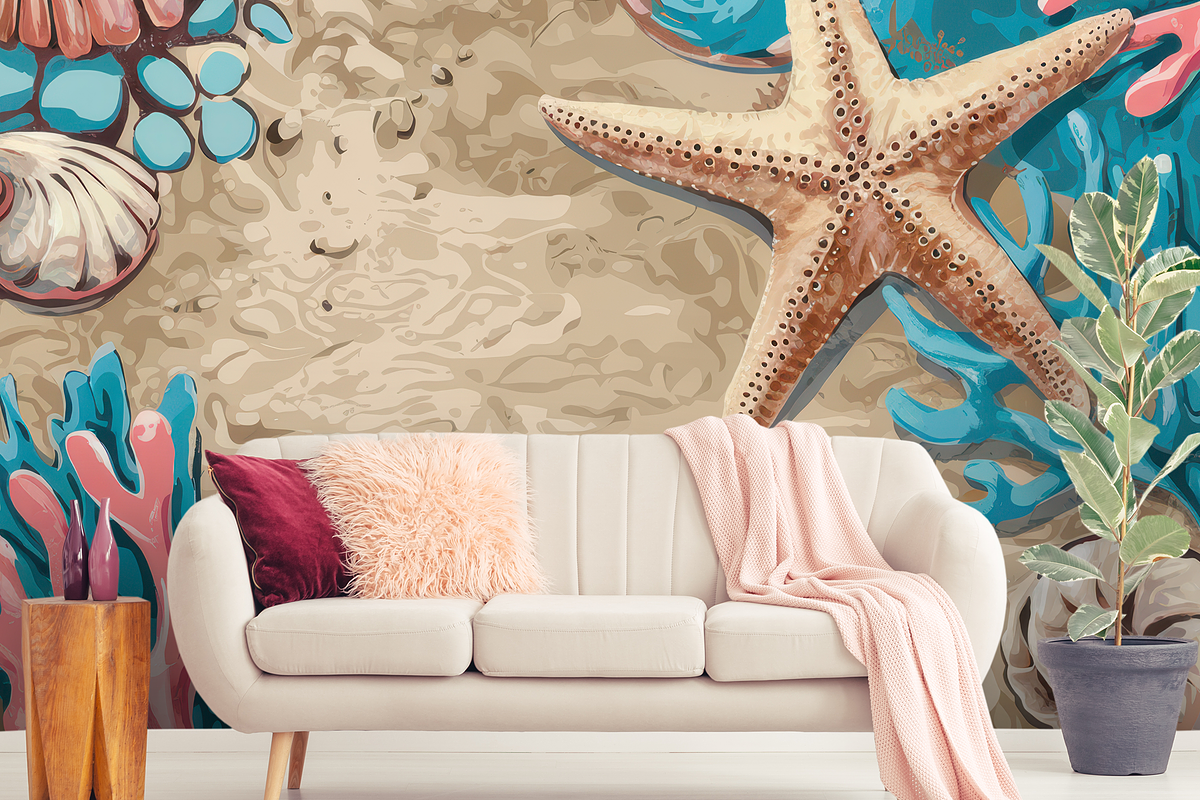 Vintage Marine Life, a Background Graphic by Curve Design (Photo 7 of 7)