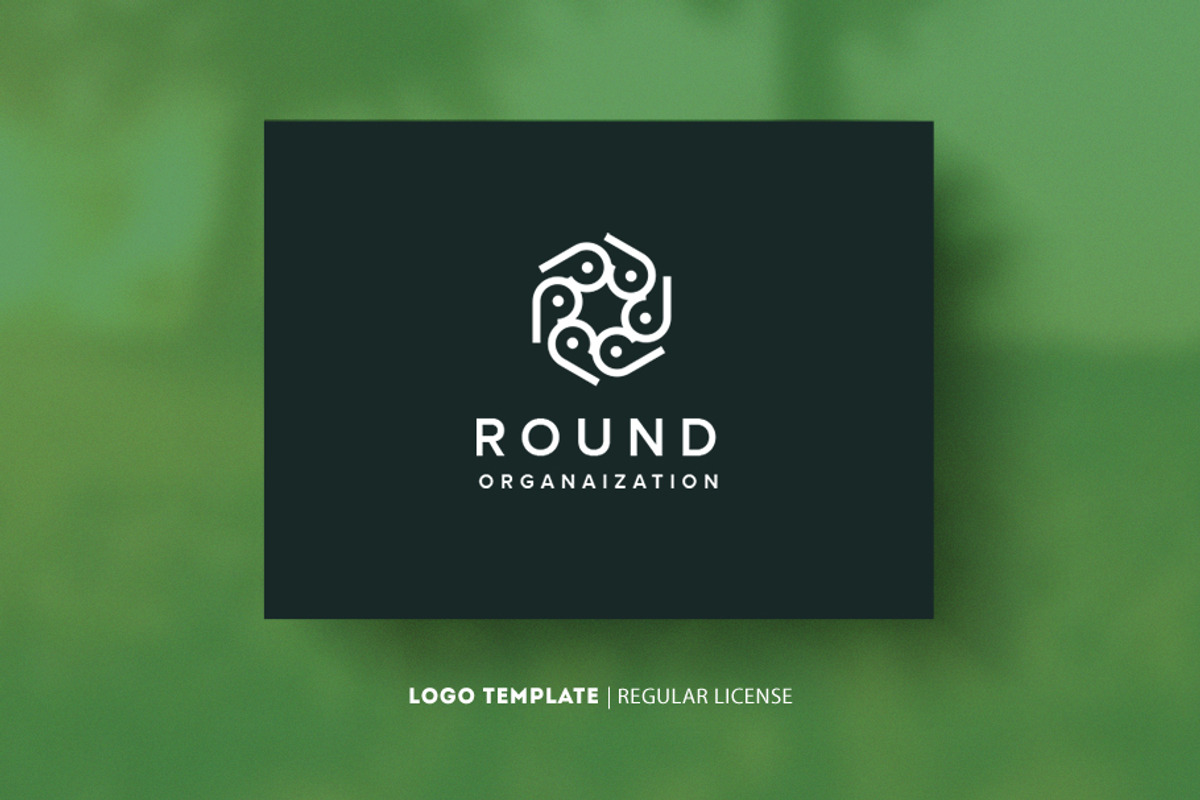 Round Organization, a Branding & Logo Template by Cre8iveSense (Photo 1 of 4)