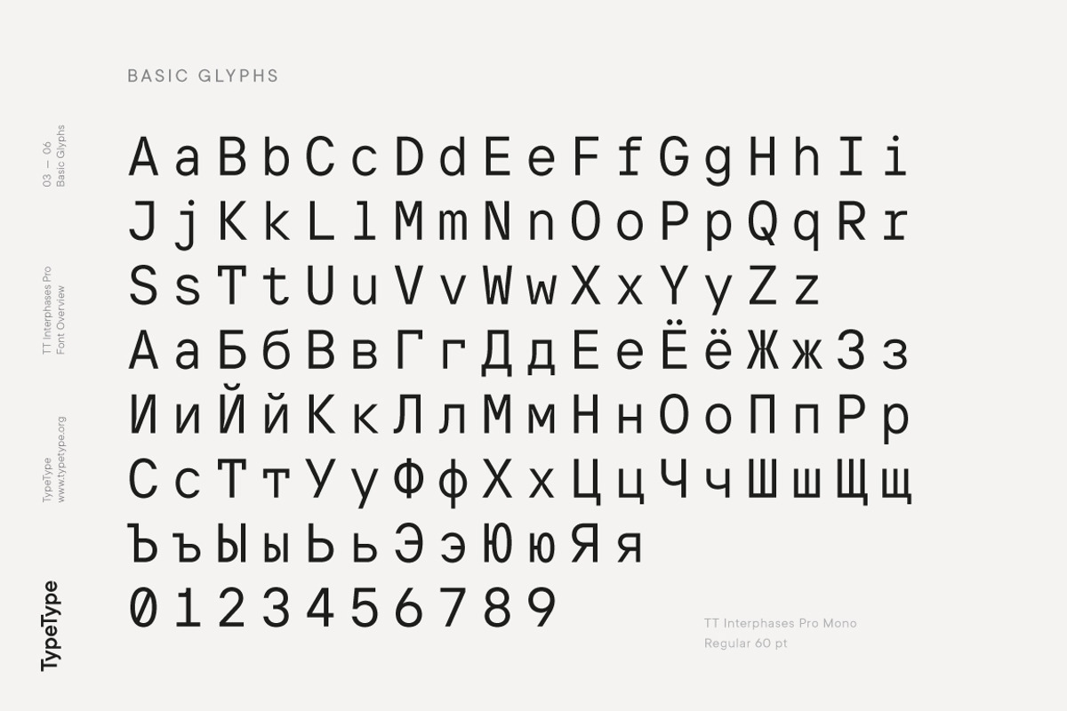 TT Interphases Pro Mono, a Sans Serif Font by TypeType (Photo 3 of 6)