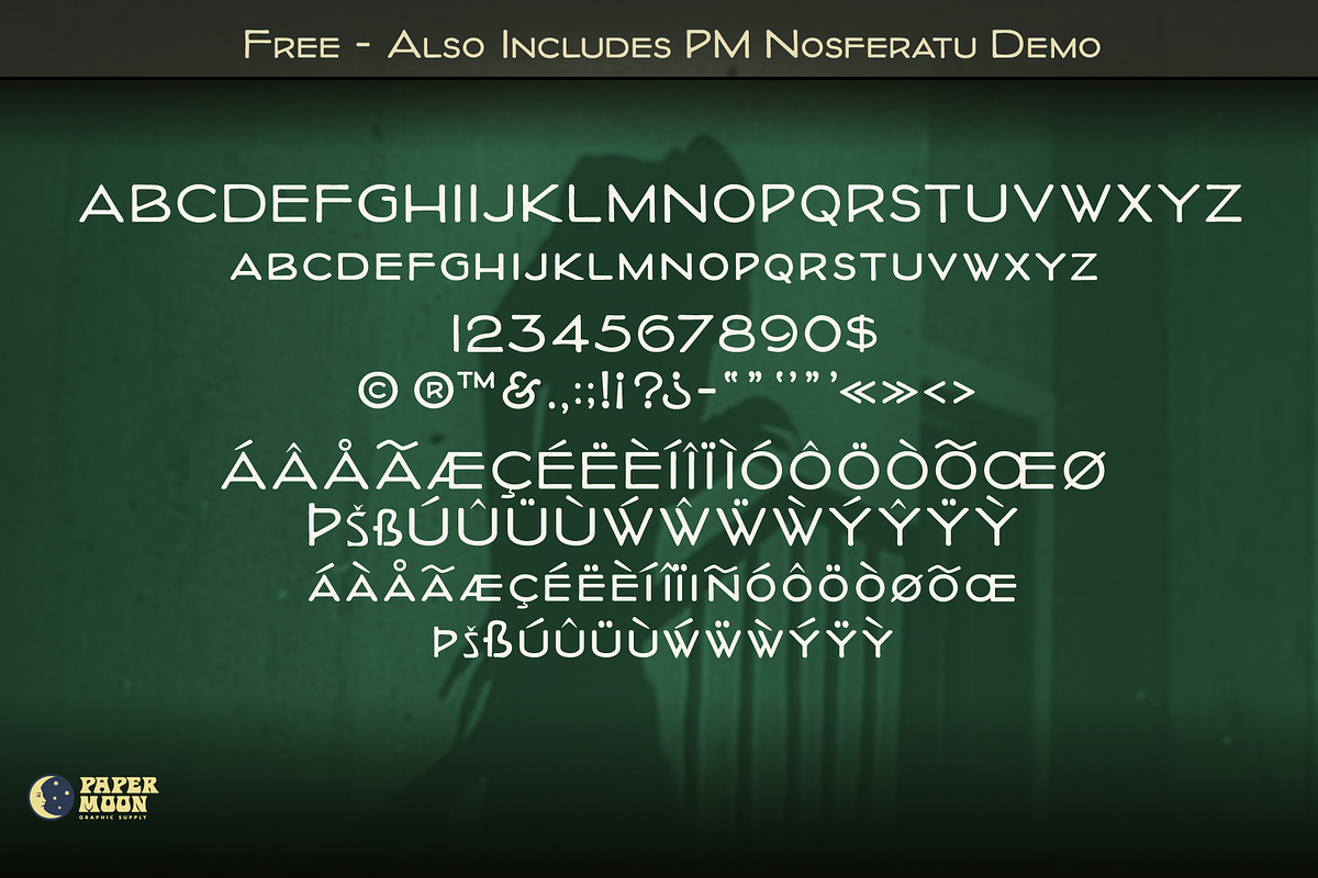 Orchid - Vintage Art Nouveau Font, a Font by Paper Moon Graphic Supply (Photo 11 of 11)