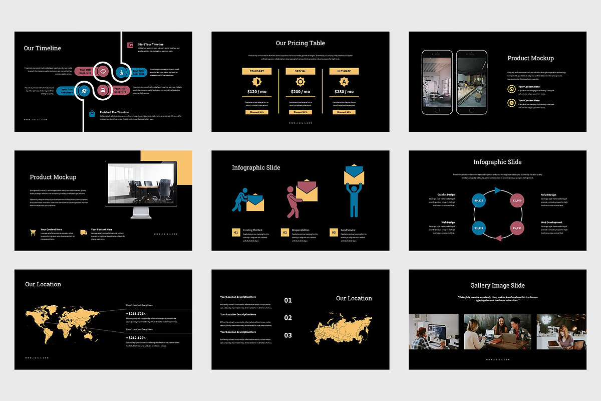 Igili : Shared Office Google Slides, a Presentation Template by Punkl Camp (Photo 8 of 9)