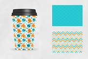 HIPSTER OCTOPUS Pattern collection, a Pattern Graphic by PrettyPatterns (Thumbnail 2 of 5)