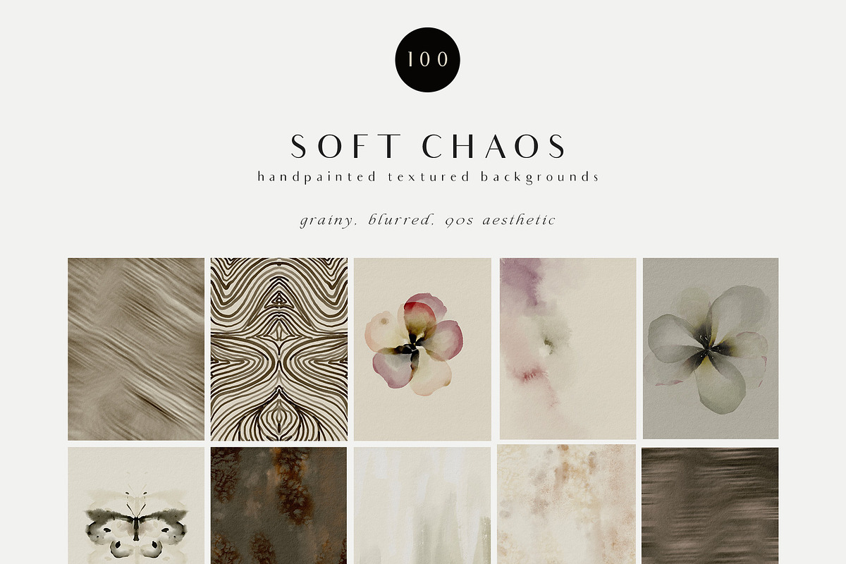 Organic Blurred textured backgrounds, a Background Graphic by Grace Noboa Illustrations (Photo 13 of 20)