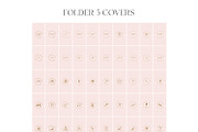 Pink & Bronze Instagram Story Covers, a Social Media Template by Indie Grace Design (Thumbnail 6 of 7)