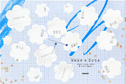 Make a Note Paper & Collage Elements, an Object Graphic by Purple (Thumbnail 7 of 18)