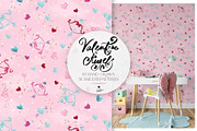 Valentine Cupid Seamless Patterns, a Pattern Graphic by KaramfilaS (Thumbnail 2 of 12)