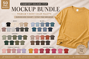 50 Premium Color Mockups, a Shirt Mockup by ElDesignState (Thumbnail 1 of 6)