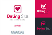 Logotype with Heart, a Branding & Logo Template by Leo Edition (Thumbnail 1 of 11)
