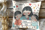 Cute Mother's Day Floral Greeting, an Illustration by ikarifq shop (Thumbnail 4 of 4)