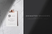 Animated shadows overlays+Bonus, a Product Mockup by Una Matison (Thumbnail 1 of 6)