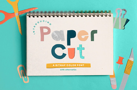 Paper Cut Handmade Font, a Sans Serif Font by Anugraha Design