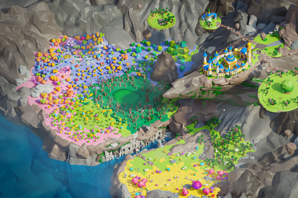 Fantasy 1, an Environmental 3D Model by ithappy (Photo 8 of 40)