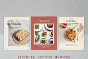 Canva Recipe Book Template, a Marketing Template by Rose & Co. (Thumbnail 5 of 8)