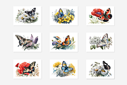 Summer Floral Watercolor Collection, a Seasonal Illustration by artsy-fartsy (Thumbnail 4 of 7)