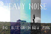 Heavy Noise Photoshop Actions preview 2