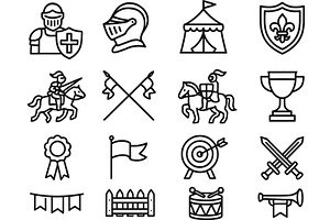 Vector illustration of medieval, an Illustration by ZinetroN