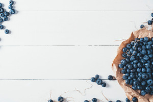 Fresh blueberries stock photo containing blueberry and bilberry, a Food & Drink Photo by A_B_C