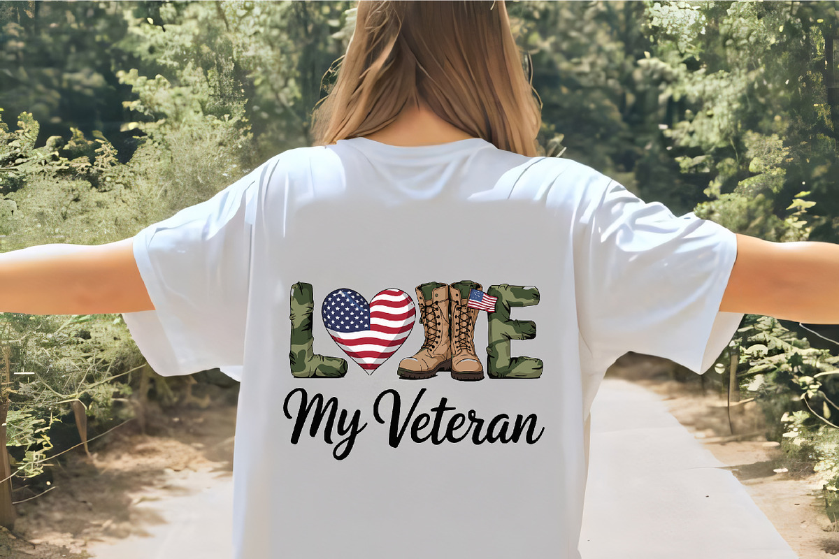 Love my veteran patriotic american f, an Illustration by CrexoraLab (Photo 3 of 4)