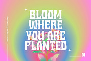 Psychedelic Reminiscent, a Font by Nirmana Visual (Thumbnail 7 of 8)