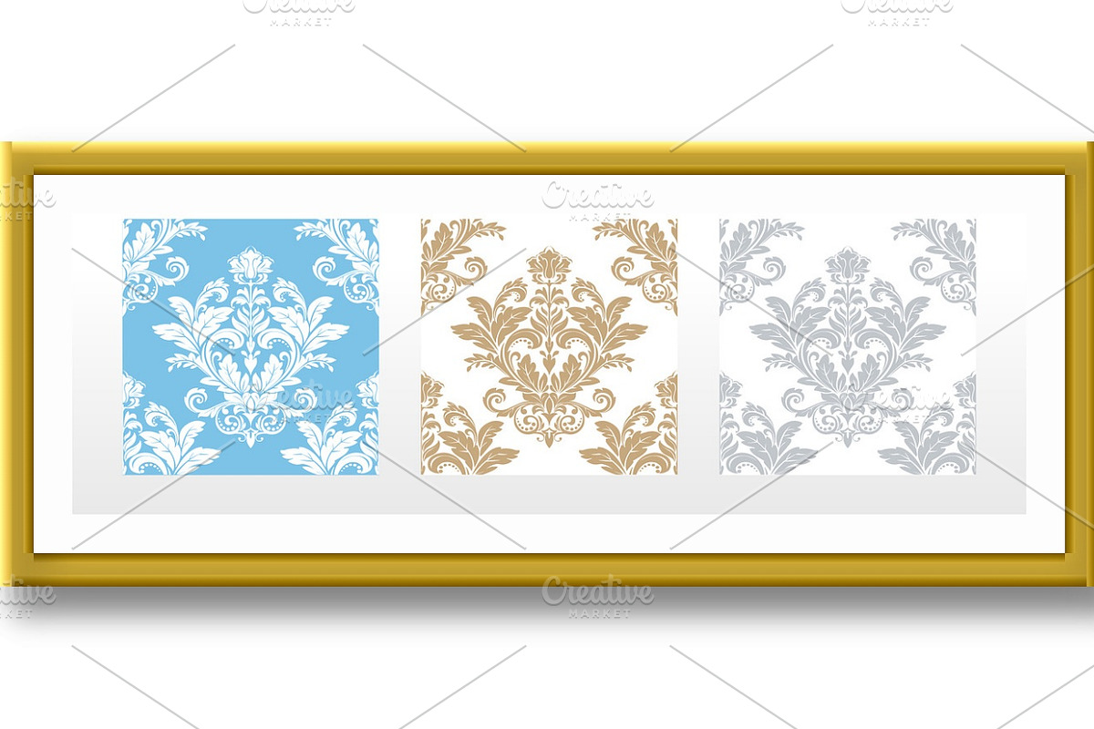 Wallpapers in the style of Baroque., a Pattern Graphic by RODINA (Photo 2 of 3)