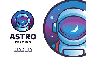 Astro Logo Mascot Character