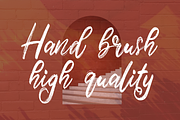 Sathiresa Modern Brush Font, a Script Font by zeenesia (Thumbnail 2 of 11)