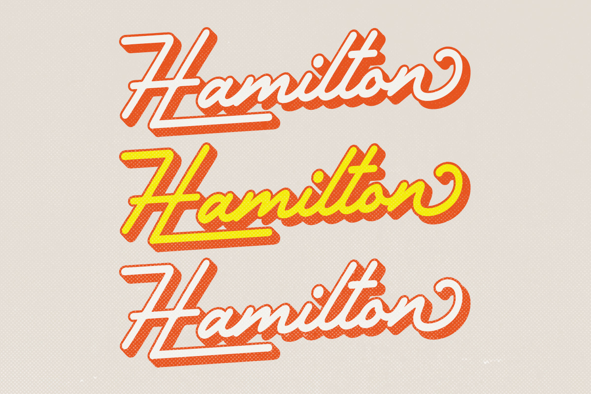 The Cardila - Retro Script, a Script Font by Letterhend Studio (Photo 2 of 12)