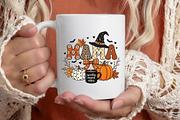 Preppy Fall Halloween Mama Coquette, a Seasonal Illustration by designcity5 (Thumbnail 4 of 4)