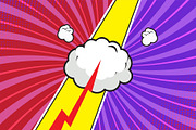 48 Vector Comic Background Bundle, a Background Graphic by MRI STUDIO (Thumbnail 11 of 18)