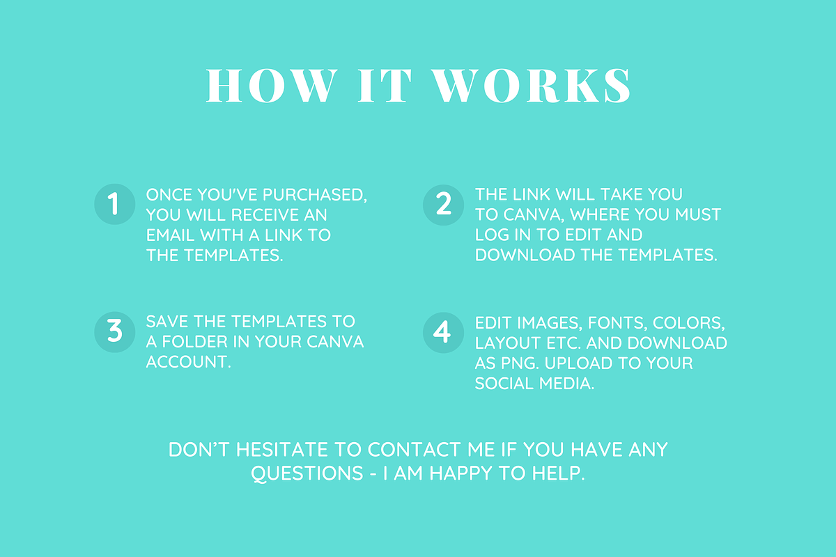 Colorful Social Media Templates, a Social Media Template by SunshineStudioBoutique (Photo 9 of 9)