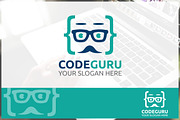 Code Guru Logo Template, a Branding & Logo Template by Zlaws (Thumbnail 1 of 6)