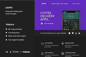 Eapps - Email Template
