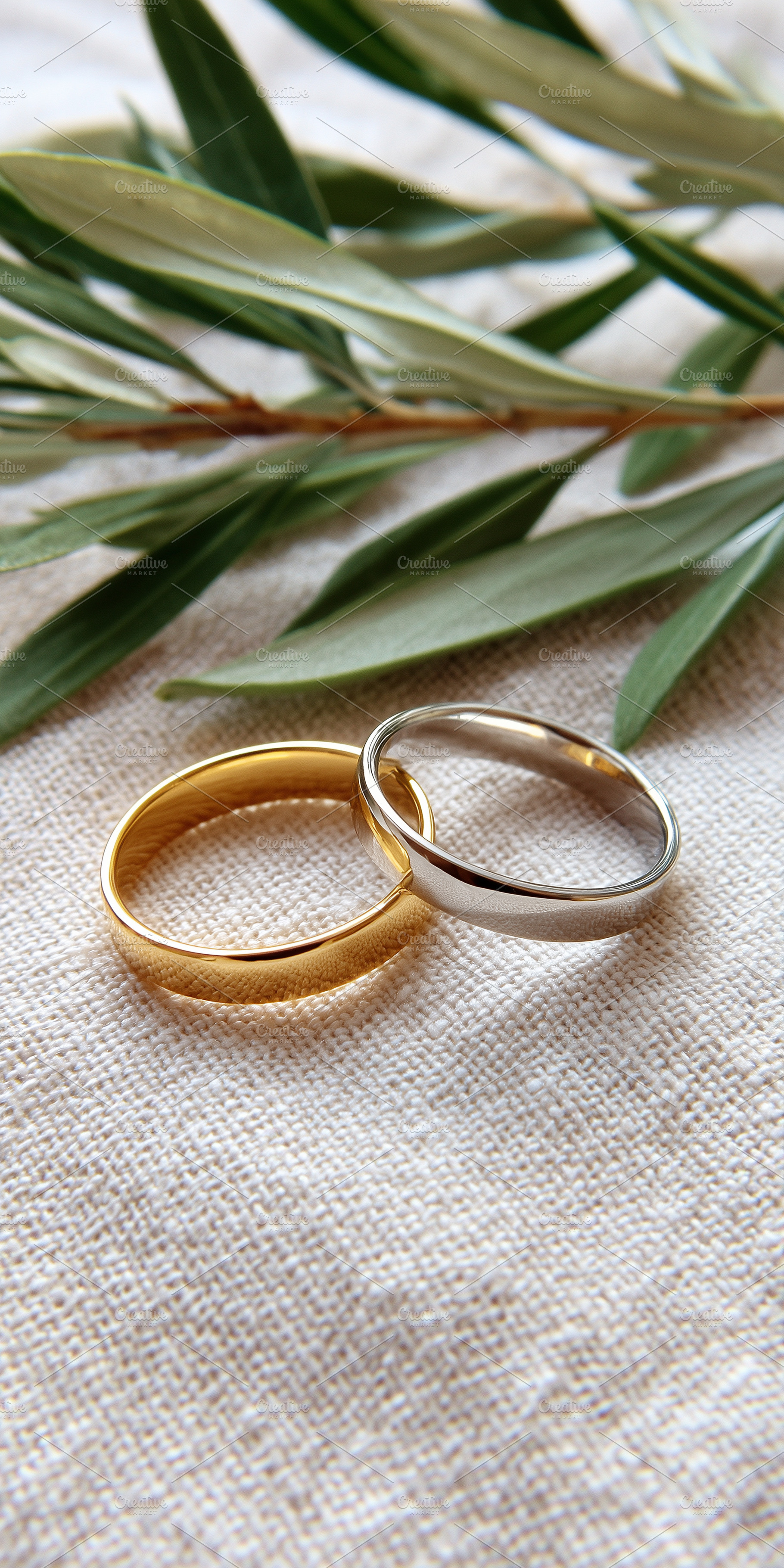 Minimalist gold and silver wedding, a Beauty & Fashion Photo by MistyDay