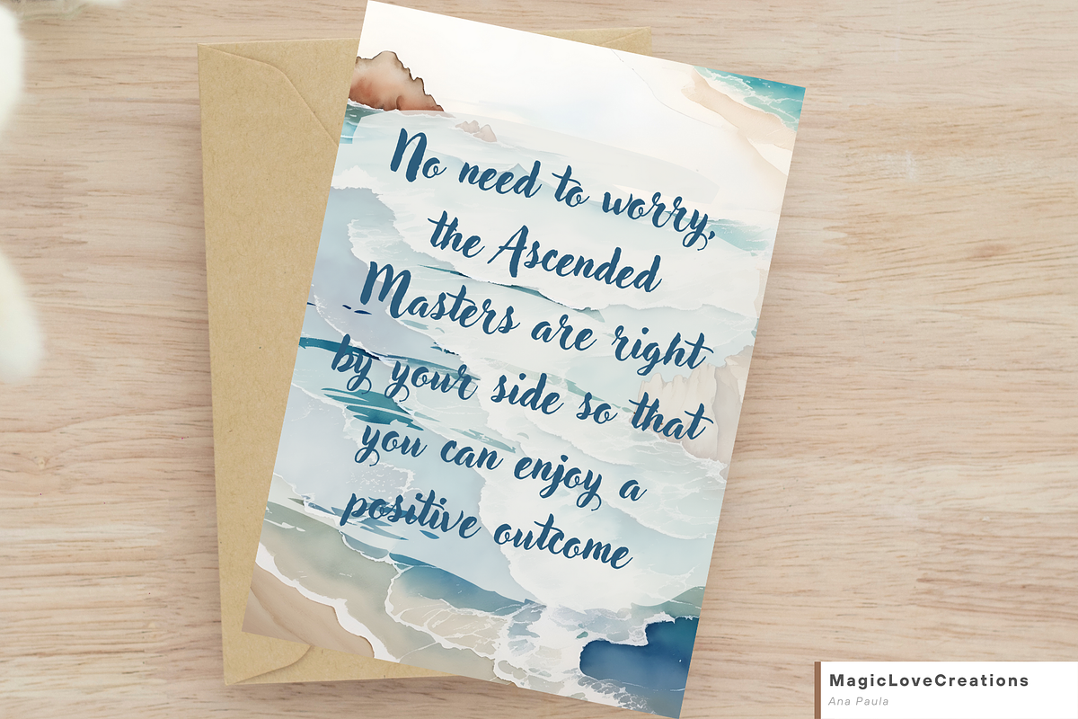 Spiritual Positive Quote Print Wall, a Poster Template by MagicLove Creations (Photo 5 of 10)
